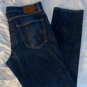 Lucky Brand Men's Dark Indigo Straight Jeans